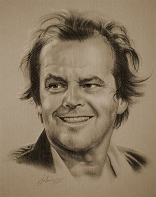 Jack Nicholson - Kanvas Tablo